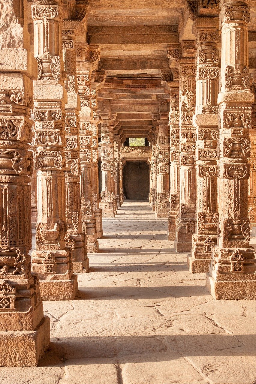 qutb minar, column, hall-3491618.jpg